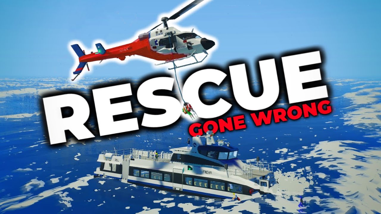 Rescue GONE WRONG! | Stormworks: Build and Rescue | Multiplayer