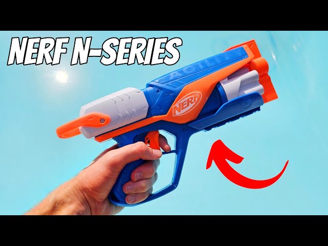 Vídeo relacionado con Hasbro Nerf N Series Duo Pack, 2 Blasters de Juguete, 12 Dardos N1, Juegos Portátiles de Viaje, Diversión en Familia al Aire Libre, Regalos para Niños y Niñas de 8 Años o Más