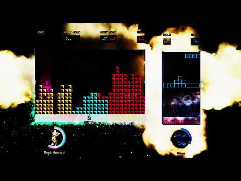 Tetris Effect: Connected Xbox Series X 60FPS Multiplayer Boss Battle