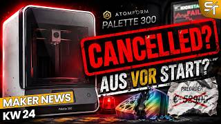 Maker News KW24: Palette 300 gestoppt, CNC ab 1099 Euro
