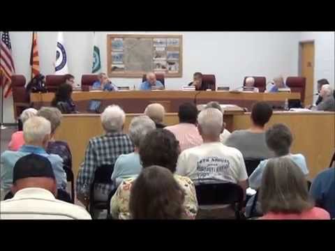 Quartzsite Town Council Meeting 10-14-14 Grants and All Hallows Eave