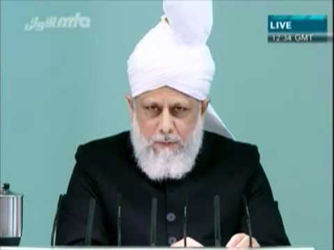 Freitagsansprache 1. April 2011 - Gehrorsam gegenüber dem Staat - Islam Ahmadiyya