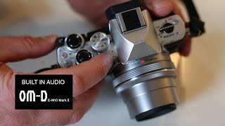 Olympus OMD EM 10 Mark II audio sample - Face to Camera