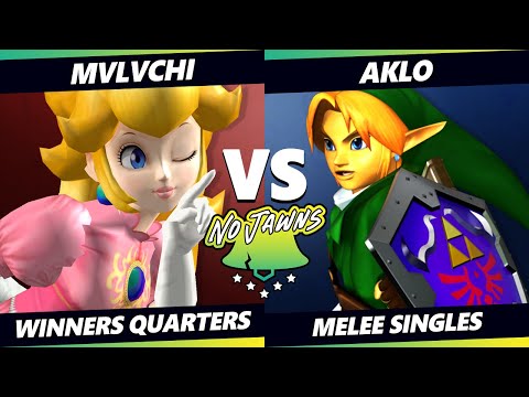 No Jawns 3 - Mvlvchi (Peach) Vs. Aklo (Fox, Link) Smash Melee - SSBM