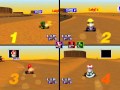 Mario Kart 64 Netplay Kalimari Desert Round 2