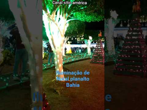 iluminação de Natal planalto Bahia
