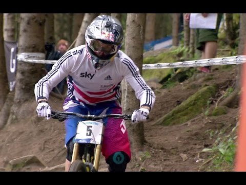2014 UCI MTB&Trials WCHs  - DHI Men Elite Action Clip