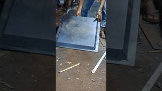 Download lagu tekuk plat manual 2 kali lipat, pintu panel (pintu ruko) #shorts #pintulipatbesi  #pinturuko mp3