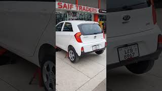 Yokohama Tyres 165/65/14 with Alloy Rim Set 14 fitted in Kia Picanto. #modification #car #fyp