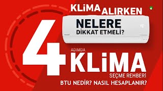 Klima Alma Rehberi. Klima Alırken Nelere Dikkat Edilmeli? BTU Nedir?