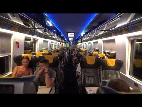 Train trip RegioJet 1044 Rijeka - Praha hlavní nádraží