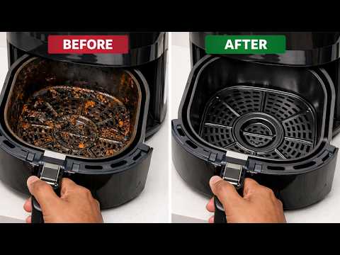 Stop Scrubbing Your Air Fryer! How to Clean It the Easy Way!