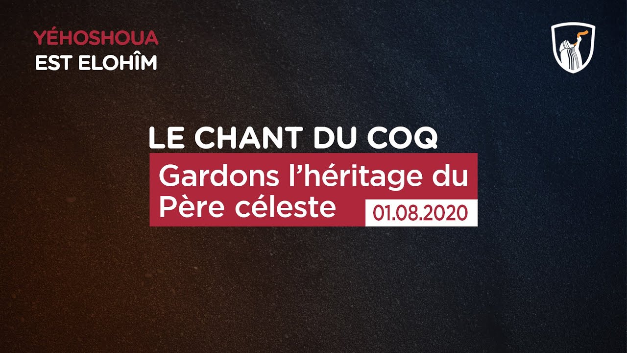 Thumbnail of video: Gardons l'héritage du Père céleste