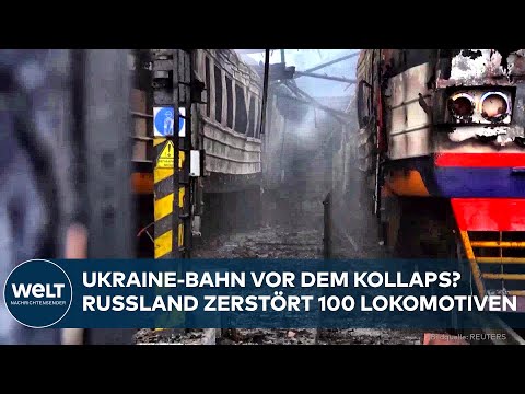 Video Thumbnail: PUTINS BAHN-KRIEG: Russlands Terror-Angriffe treffen Lebensadern der Ukraine mit voller Wucht