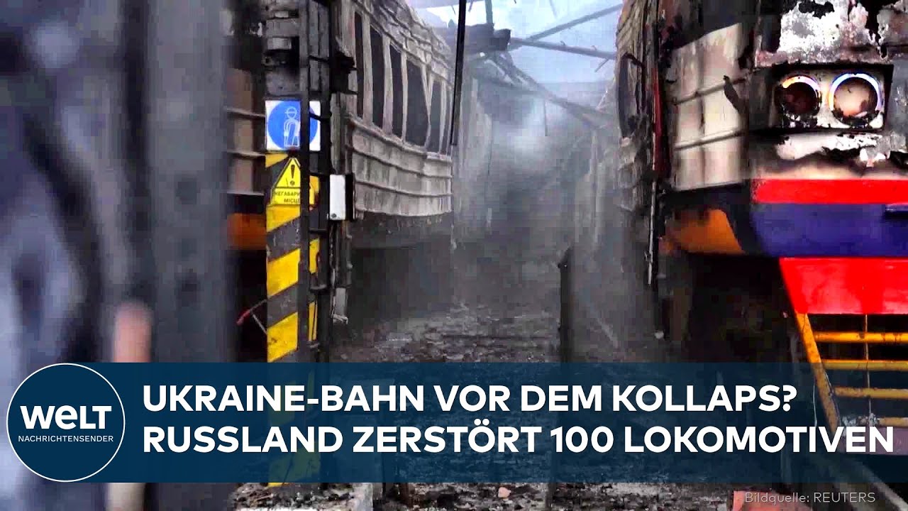 PUTINS BAHN-KRIEG: Russlands Terror-Angriffe treffen Lebensadern der Ukraine mit voller Wucht