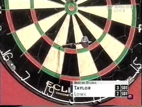 John Lowe vs Phil Taylor - 2002 World Matchplay Semi Finals Part 2
