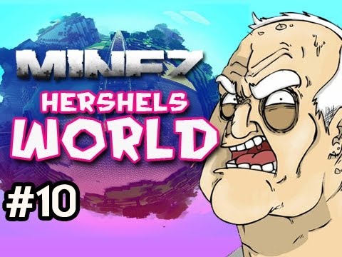Minecraft: Hershels World Minez w/Nova & Dan Ep.10 - GRABBIN LOOT