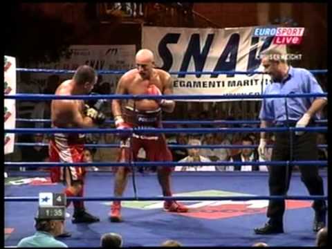 01.08.2006. Romans Dabolins (LV) VS Pietro Aurino (IT) - Boxing. 8X3.