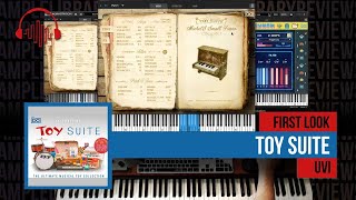 Video thumbnail for First Look: ToySuite by UVI by Sample Library Review