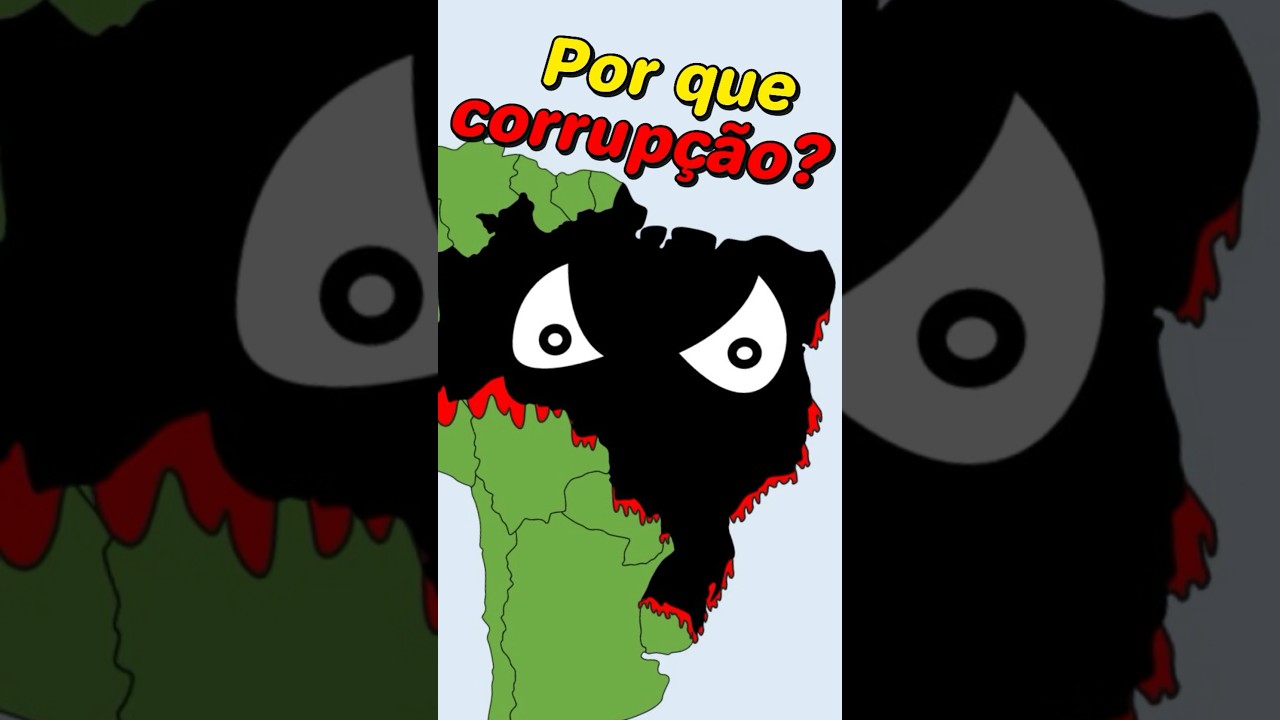 Por que tem corrupção no Brasil? #brasil #corrupcao #política