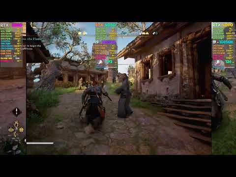 RTX 3080 vs RTX 4090 vs RTX 4080 Assassin's Creed Valhalla