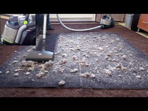 Big Mess Test: Electrolux UltraFlex Bagless Canister Vacuum Cleaner