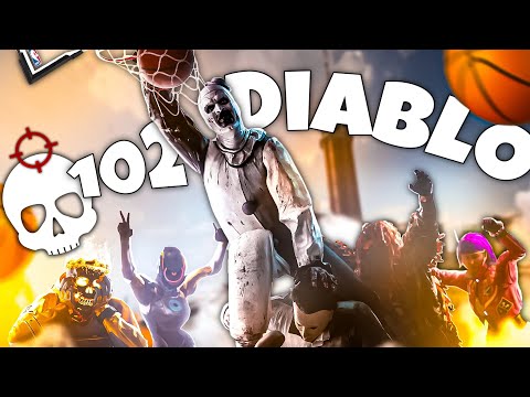 Diablo Puts TIP on Necks and DROPS 102 Eliminations with a SNIPER on Rebirth Island🍆😩