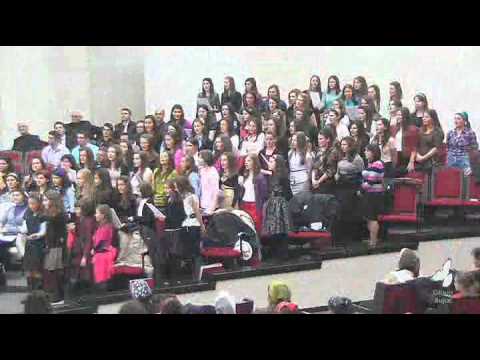 Corul de fete Bis.Gloria Bujac 13 nov 2011