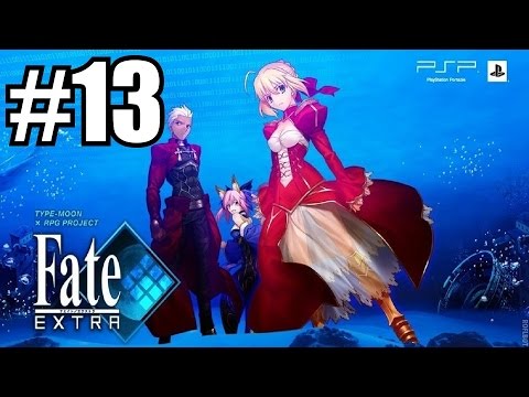 Fate Extra Gameplay Walkthrough Part 13 (Caster)