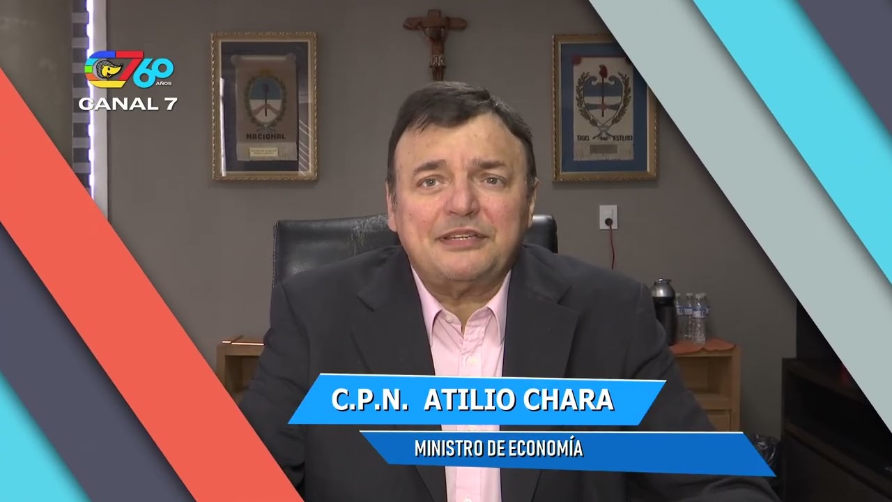 ¡Felices 60 años Canal 7! El saludo de Atilio Chara