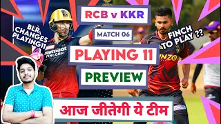 RCB vs KKR Preview | BLR To Win MATCH 06 ? | IPL Playing 11, Win Prediction | My Cricket Production