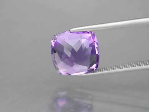 Natuurlijk Natuurlijke Amethist Cushion Kleur Paars 5,06 ct.