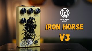 Video thumbnail for IRON HORSE V3 By Walrus Audio  - Distortion Pedal Demo by SRGuitar