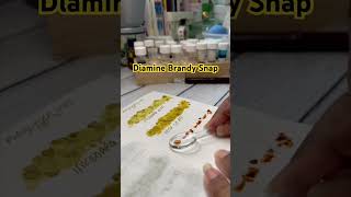 Swatching forgotten inks 💛 ep. 7: inky GOLD!