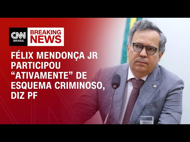 PF diz que deputado Félix Mendonça Jr participou “ativamente” de desvio de emendas | CNN NOVO DIA
