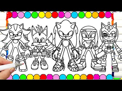 Sonic Team Coloring Pages Sonic The Hedgehog Teils , Shadow Sonic the Hedgehog compilation 138 wow
