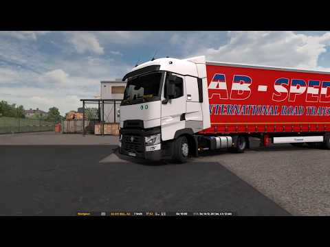 ETS 2 Open Beta 1.36 Renault T Range 460 Kaunas - Daugavpils