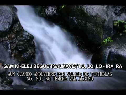 SALMO 23. GAM KI ELEJ. AUNQUE ANDE EN VALLE DE SOMBRAS O DE MUERTE Shlomo y Neshama Charlebach