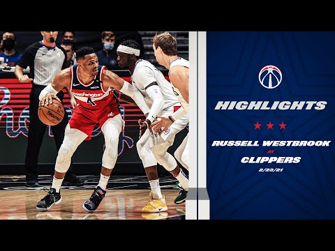 Highlights: Russell Westbrook scores 20 against Clippers – 2/23/21