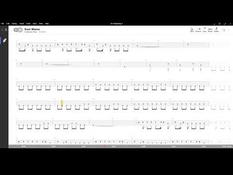 Soul Mama ( Zucchero ) ,Tablatura e base Senza Basso - Backing bass track - NO BASS