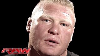 Brock Lesnar addresses his Night of Champions rema