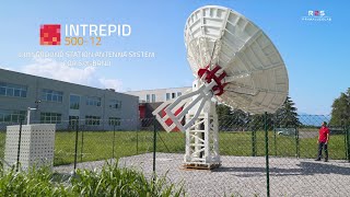 INTREPID 500-12 5.0m ground station antenna system for S/X band