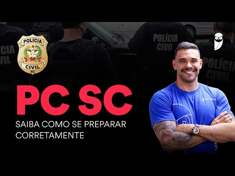 Edital Publicado! Como estudar para PC SC
