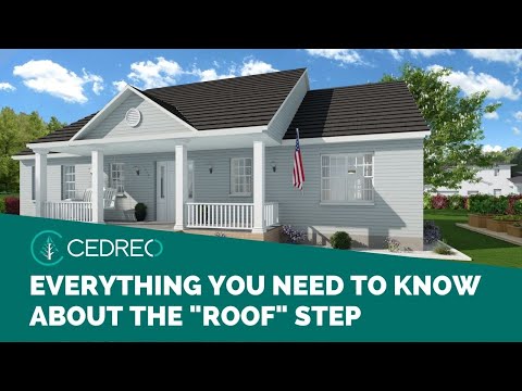 [Cedreo Tutorial] The "Roof" Step : Specifics and Options.
