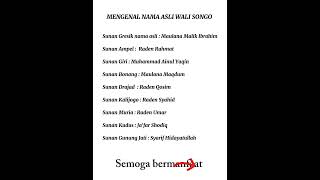 Download lagu Mengenal nama asli wali songo yuk !!! mp3
