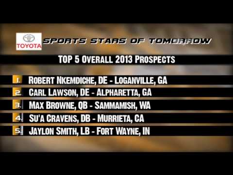 Toyota Top 5 - 2013 Recruits