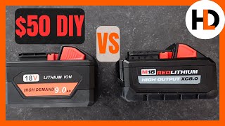 DIY vs. Milwaukee Batteries: Ultimate Test!