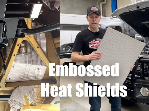Car Builders Embossed Heat Shield Overview