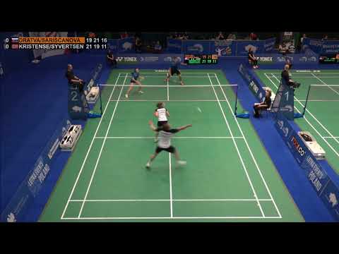 Interesting rally - Dratva / Sariscanova vs Kristensen / Syvertsen - ECC 2018