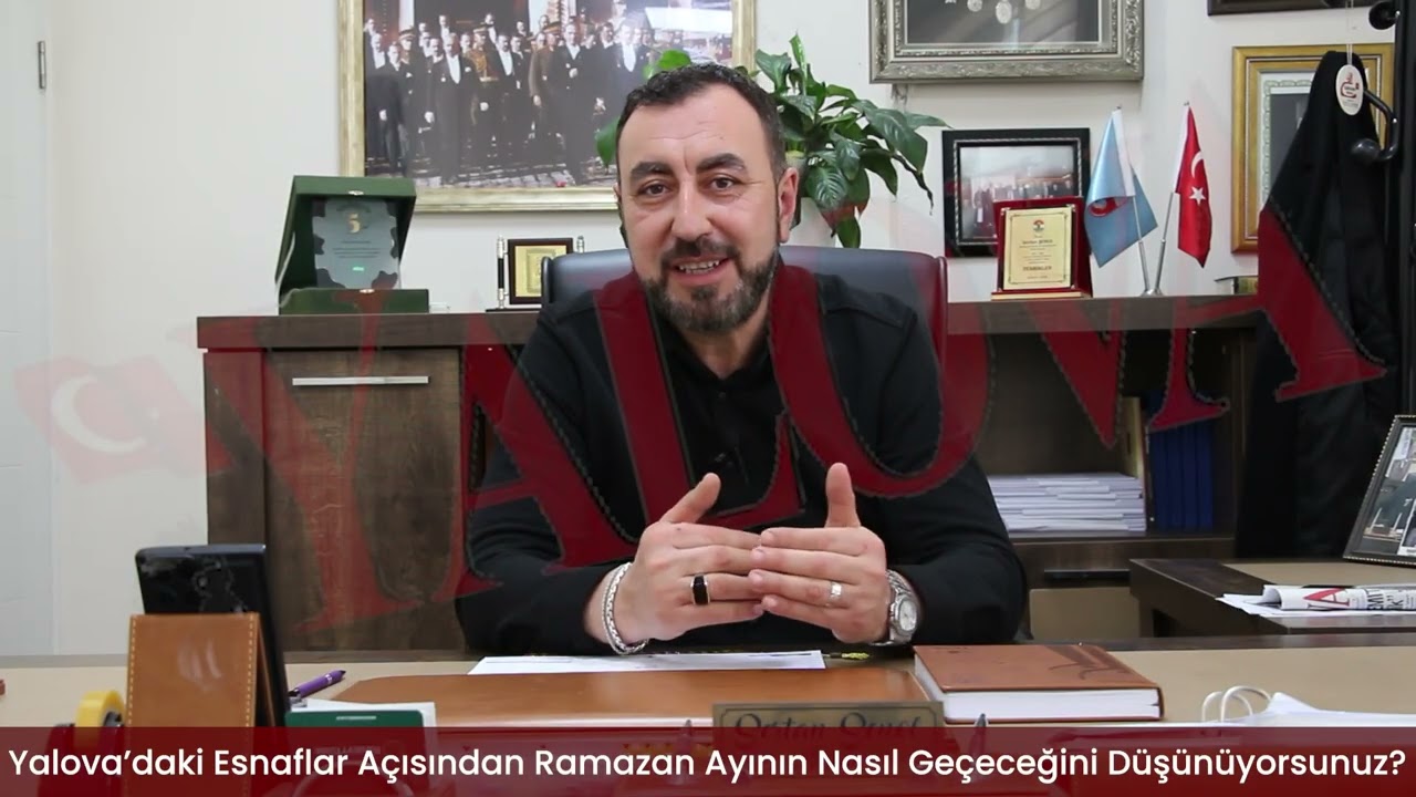 Yalovalı Esnafın Ramazan’a Olan Hazırlığını Anlattı ve Katı Atık Giderlerine Tepki Gösterdi